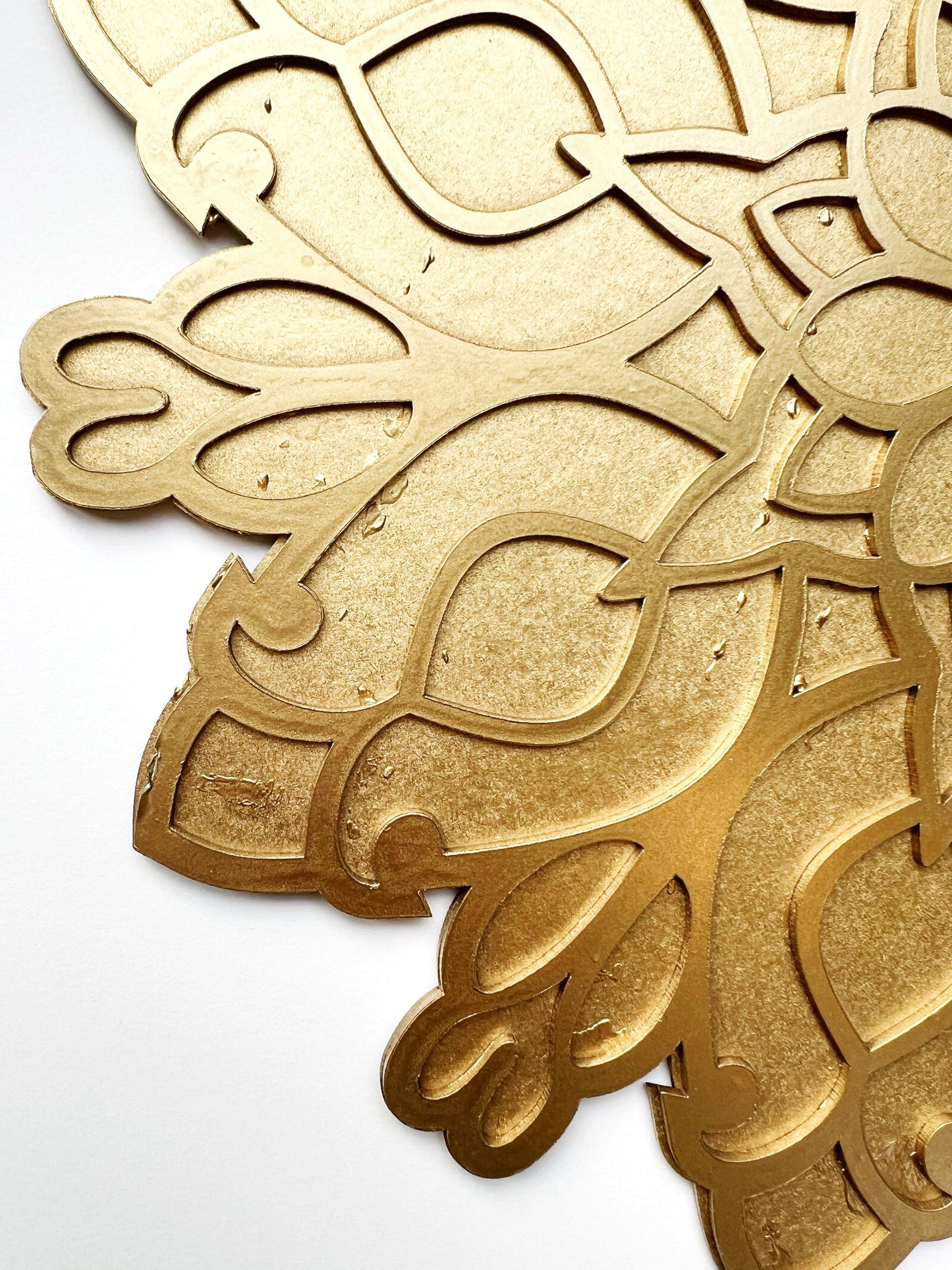 Perfectly Imperfect - 12" Tulip Wooden Rangoli Kit