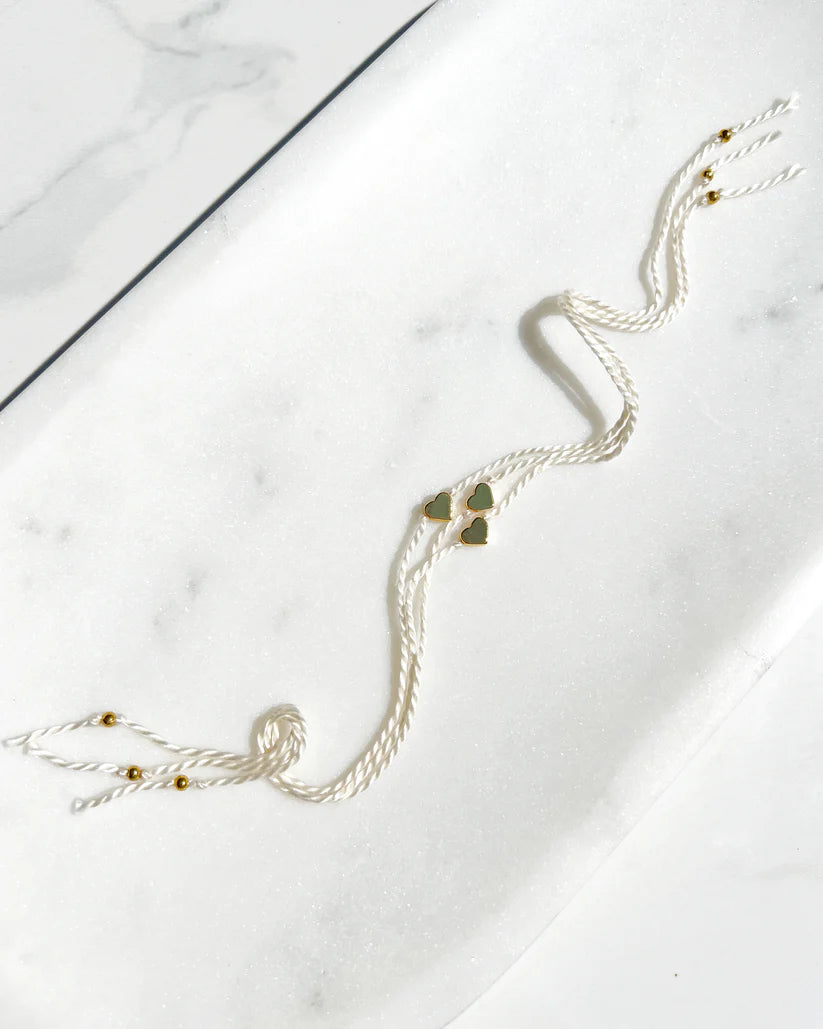Heart Amore 14k Gold Plated Rakhri π€