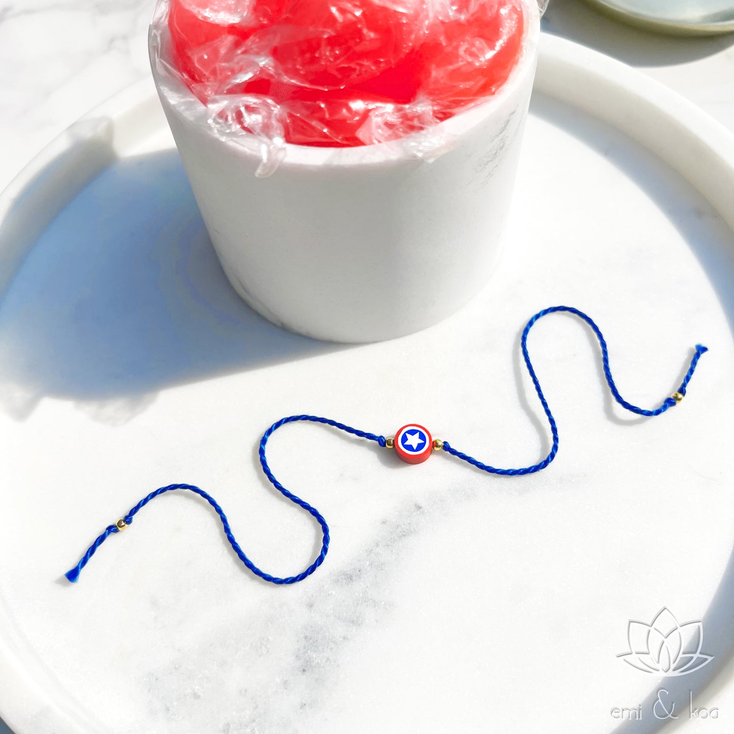 Superhero Captain America Rakhri 🛡️