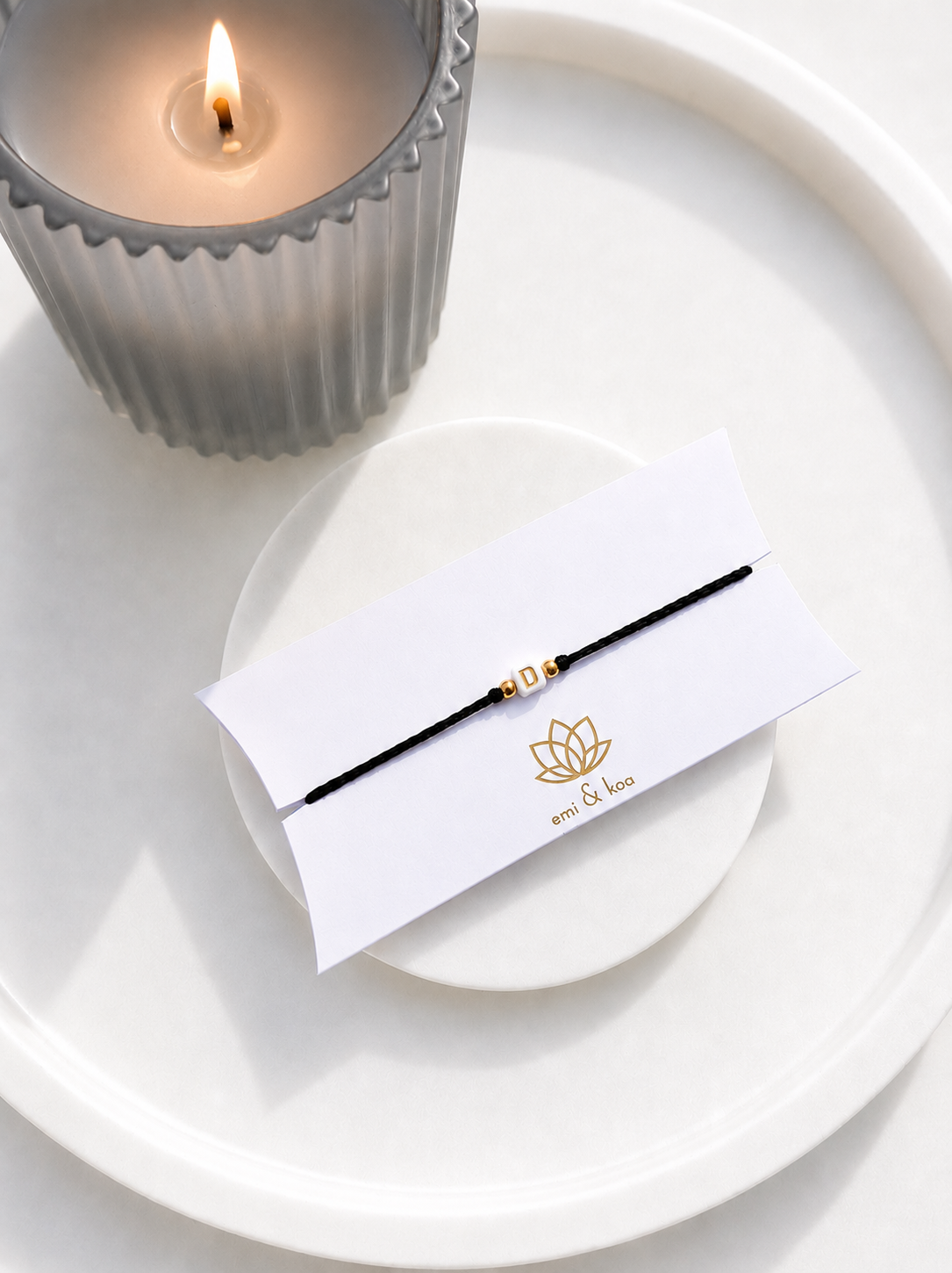 Personalised Initial Mini Cube Rakhri ⏹️