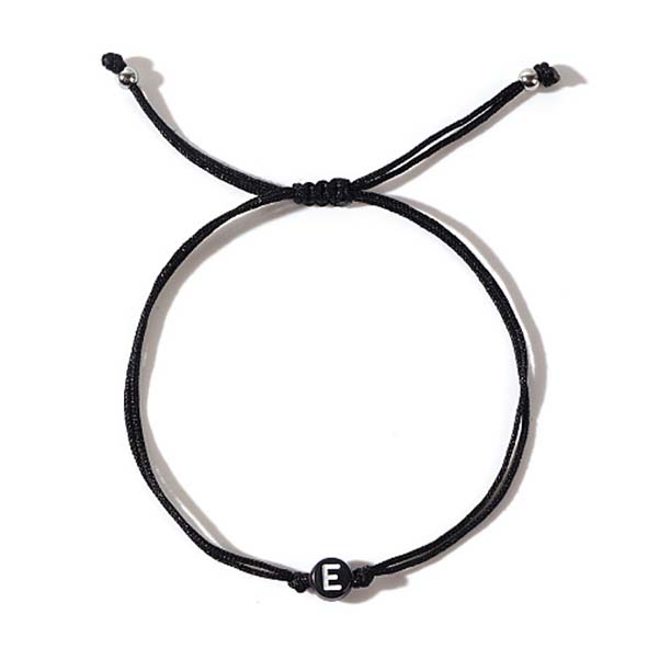 Men's Letter Adjustable String Bracelet 🖤