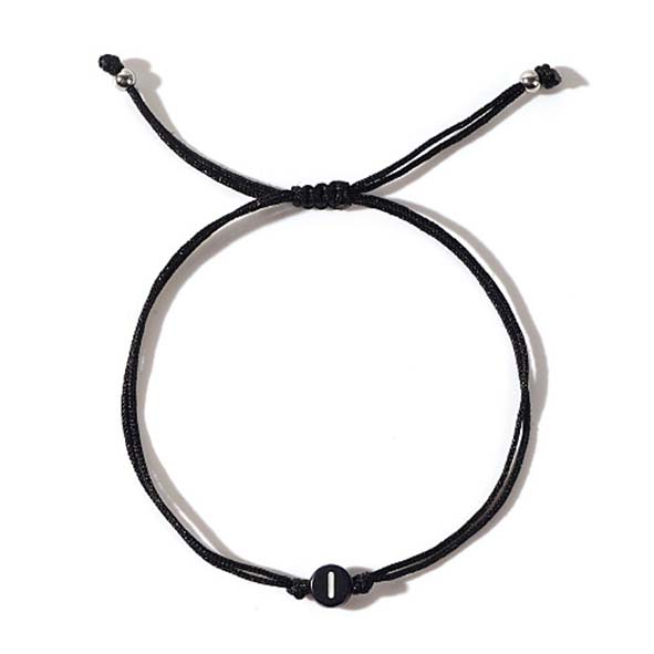 Men's Letter Adjustable String Bracelet 🖤