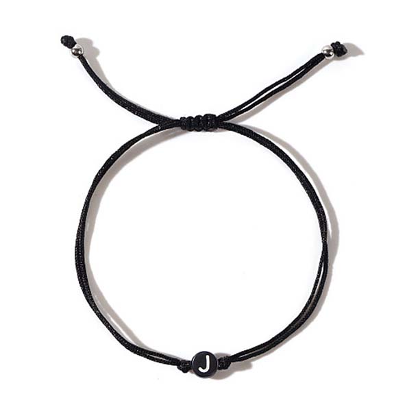 Men's Letter Adjustable String Bracelet 🖤