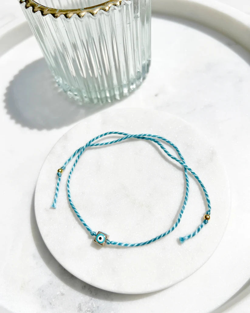 Mini Cube Evil Eye Rakhri 🧿