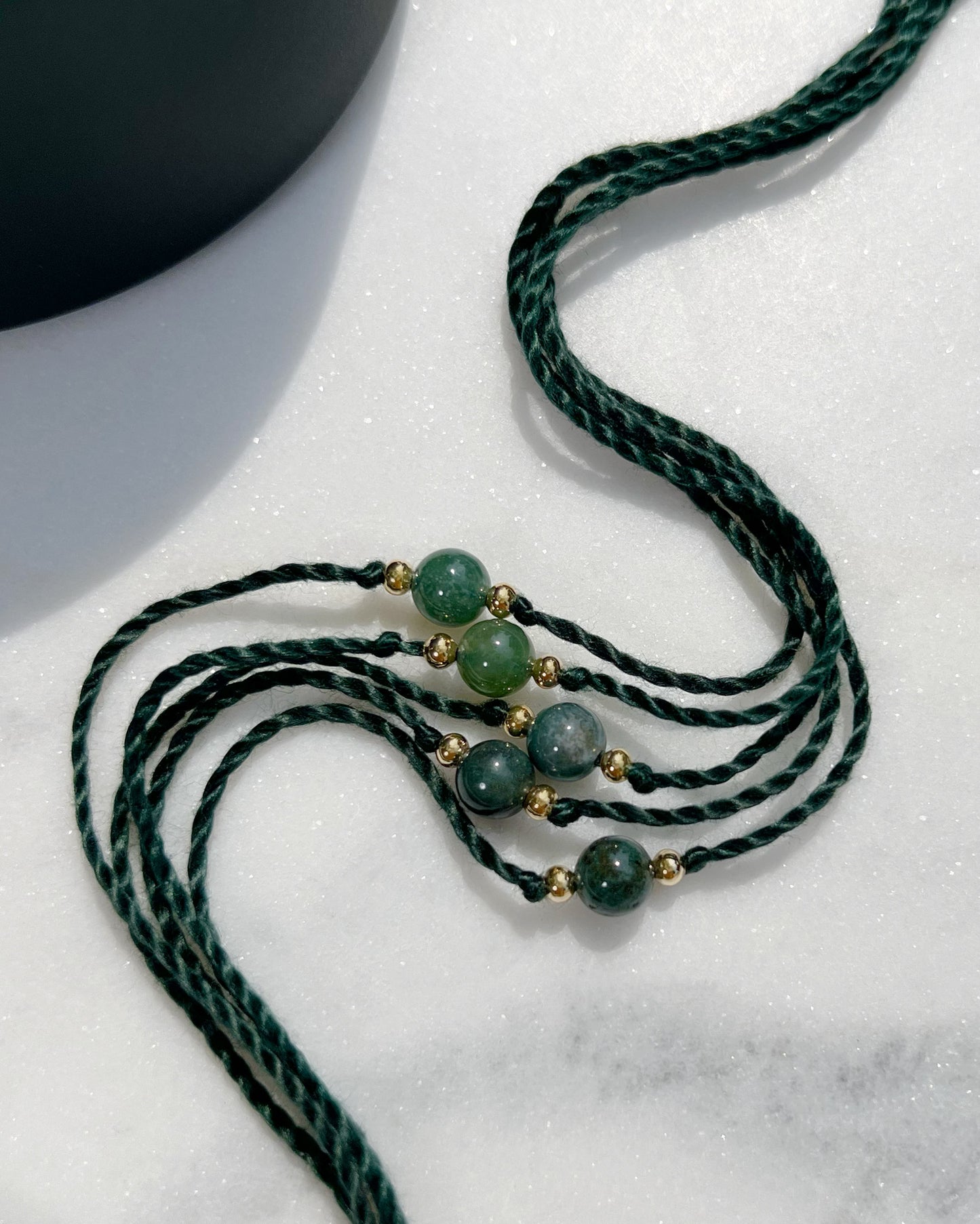 Moss Agate Rakhi ✨