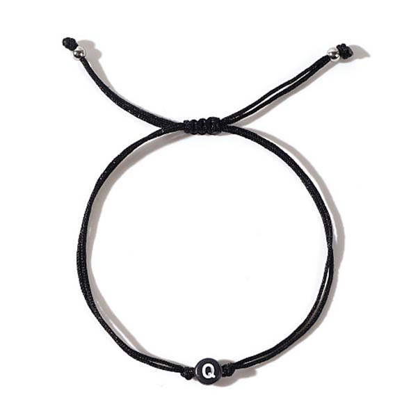 Men's Letter Adjustable String Bracelet 🖤