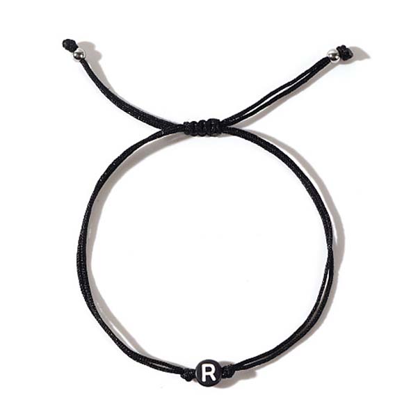 Men's Letter Adjustable String Bracelet 🖤