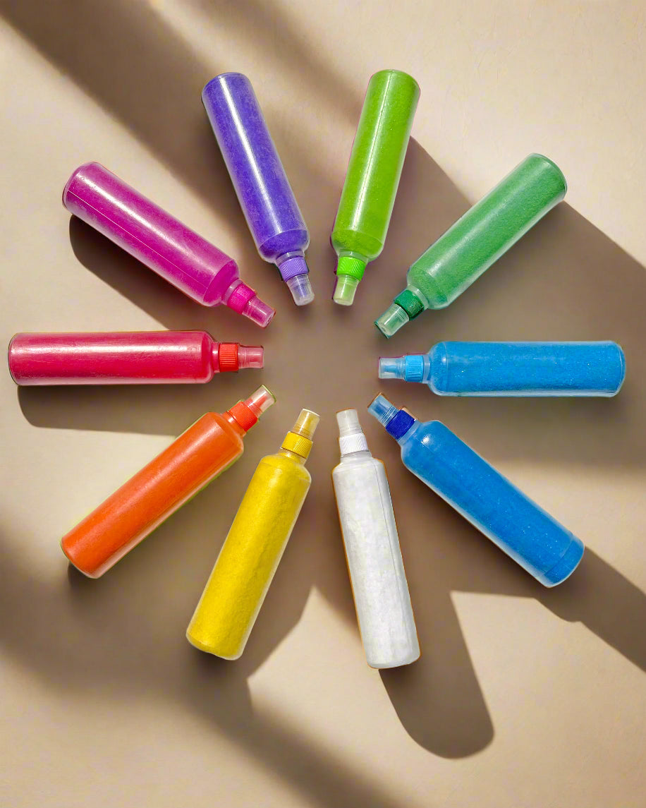 12" Diwali Dahlia Wooden Rangoli Kit