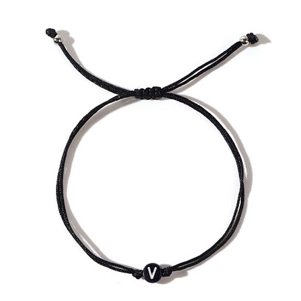 Men's Letter Adjustable String Bracelet 🖤