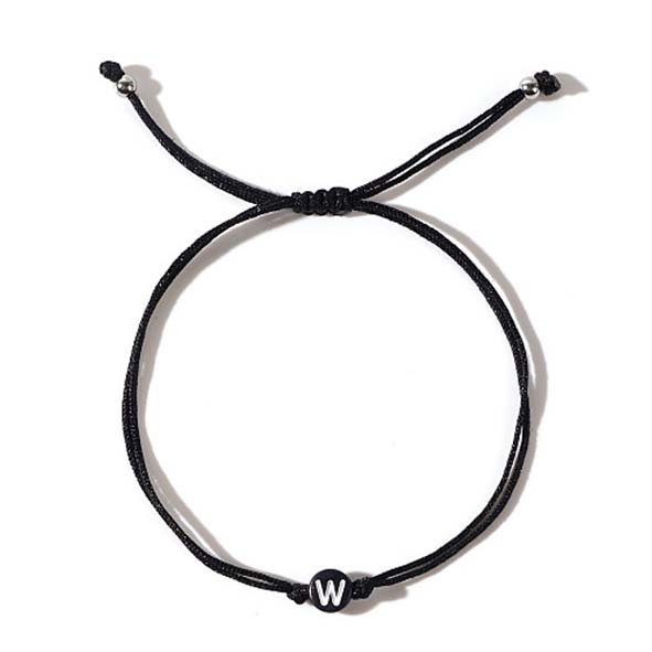 Men's Letter Adjustable String Bracelet 🖤