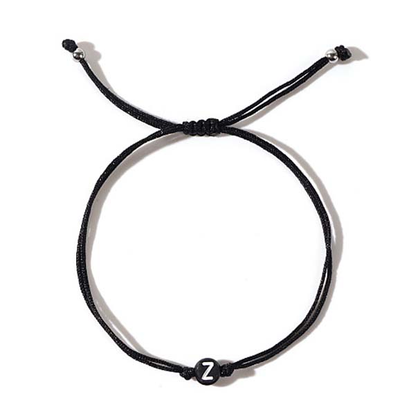 Men's Letter Adjustable String Bracelet 🖤