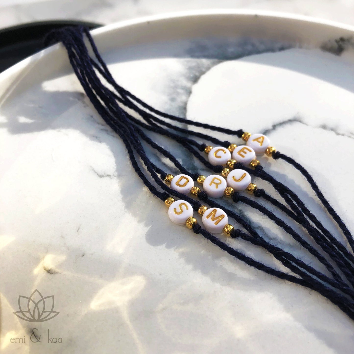 Personalised Initial Rakhi