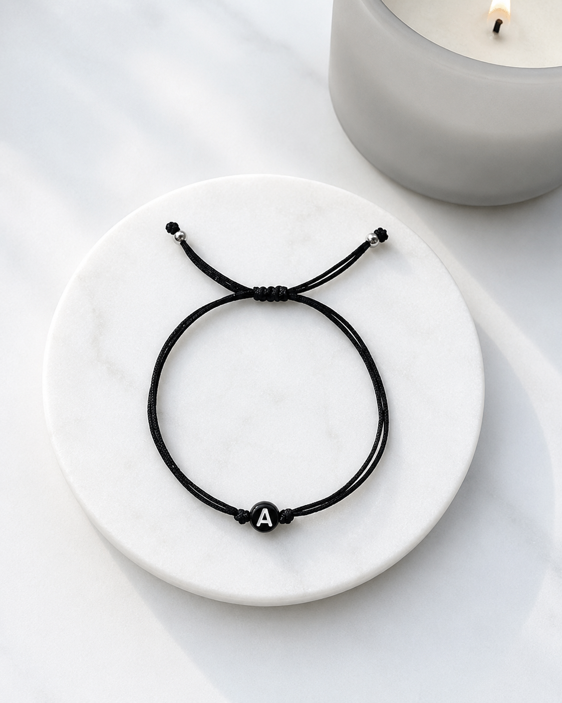 Men's Letter Adjustable String Bracelets