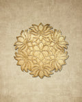 12" Diwali Jasmine Wooden Rangoli Kit