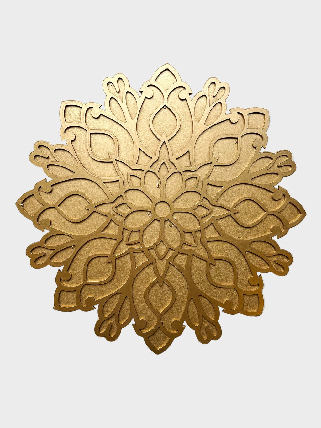 Perfectly Imperfect - 12" Bouquet Wooden Rangoli Tray Only