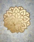 16" Diwali Flower Wooden Rangoli Kit