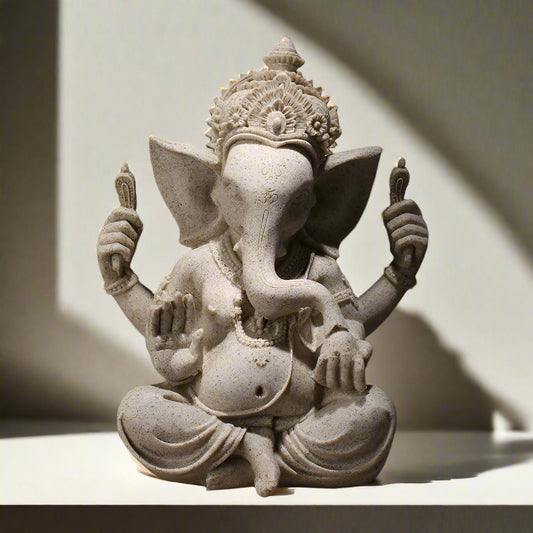 Sandstone Look Lord Ganesh Murti 🙏🏽