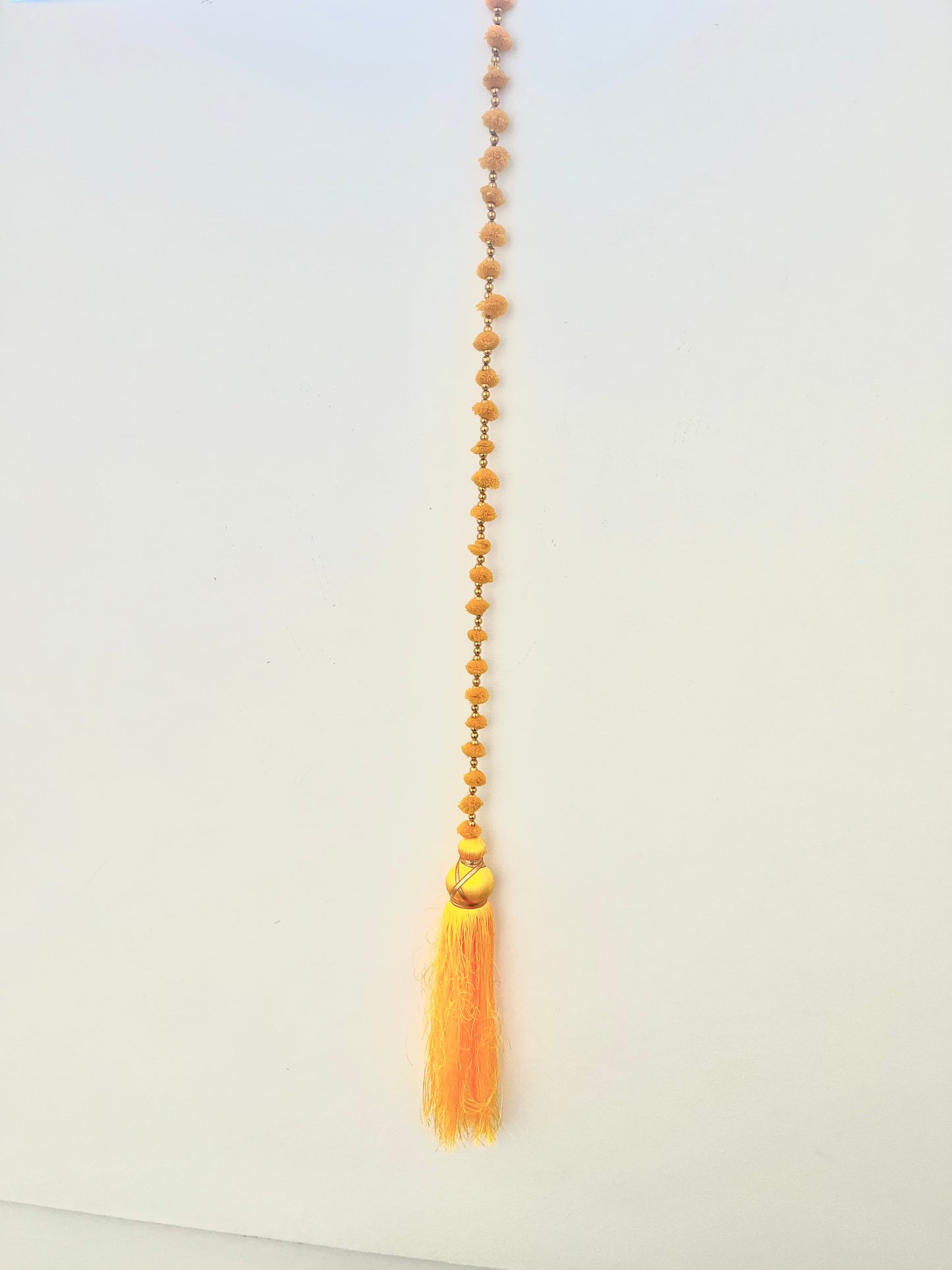 Marigold Yellow Diwali Tassel Hanging Garland