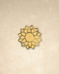 4" Mini Diwali Daisy Wooden Rangoli Kit