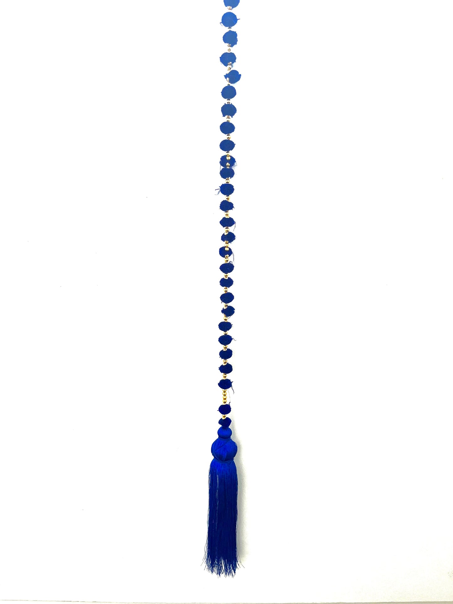 Blue Diwali Hanging Tassel Garland