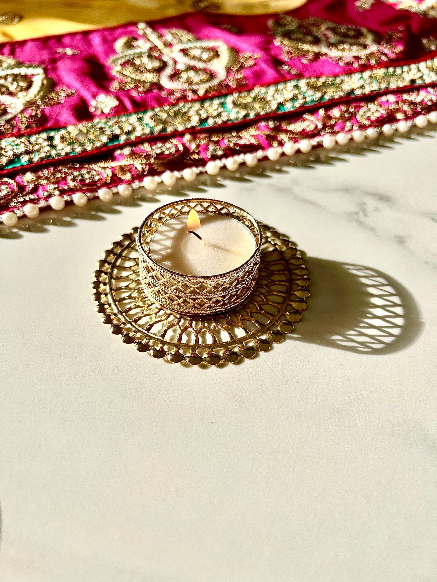 Diwali Gold Tealight Pack of 2