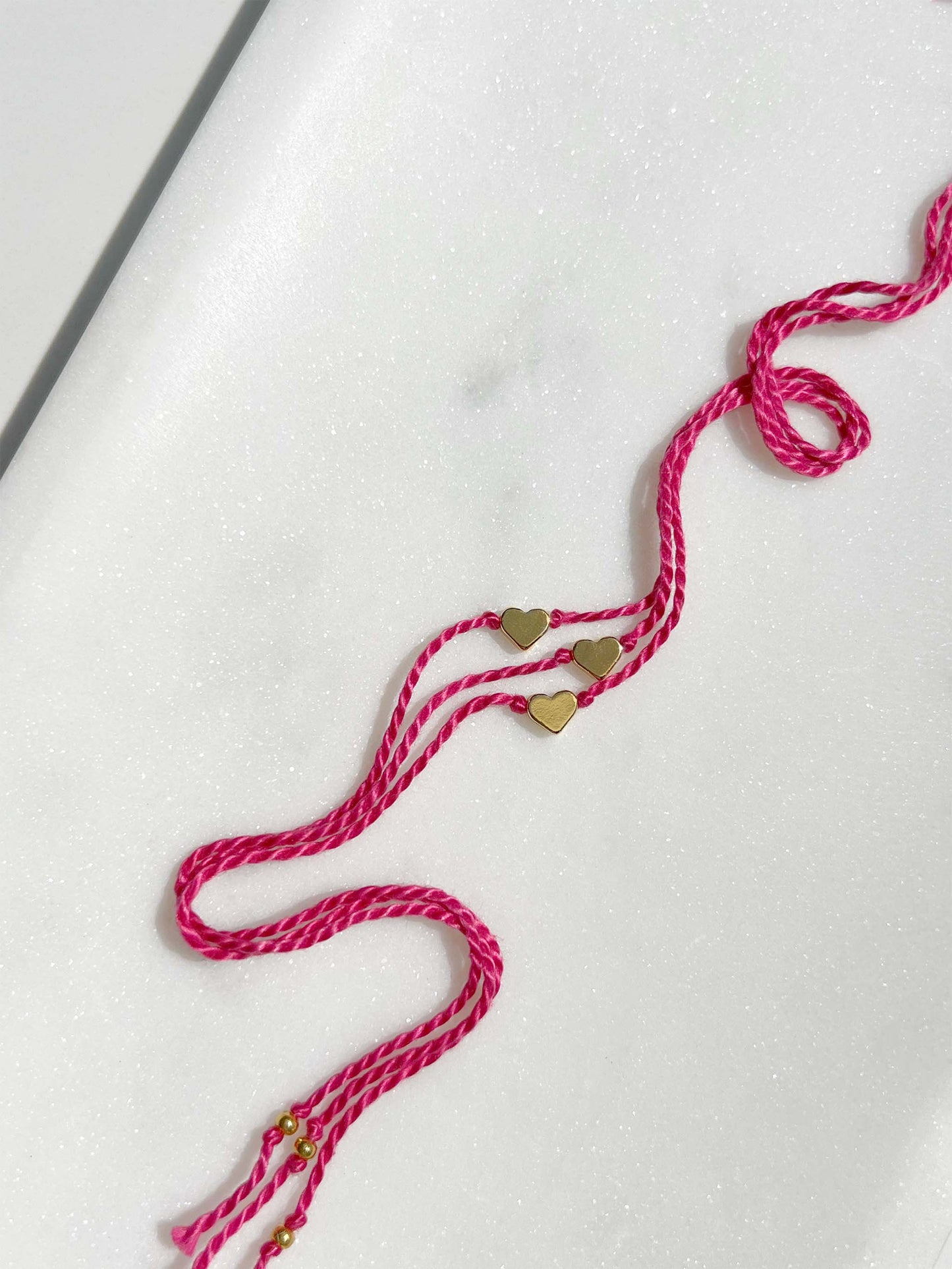 Heart Amore 14k Gold Plated Rakhri 🤍