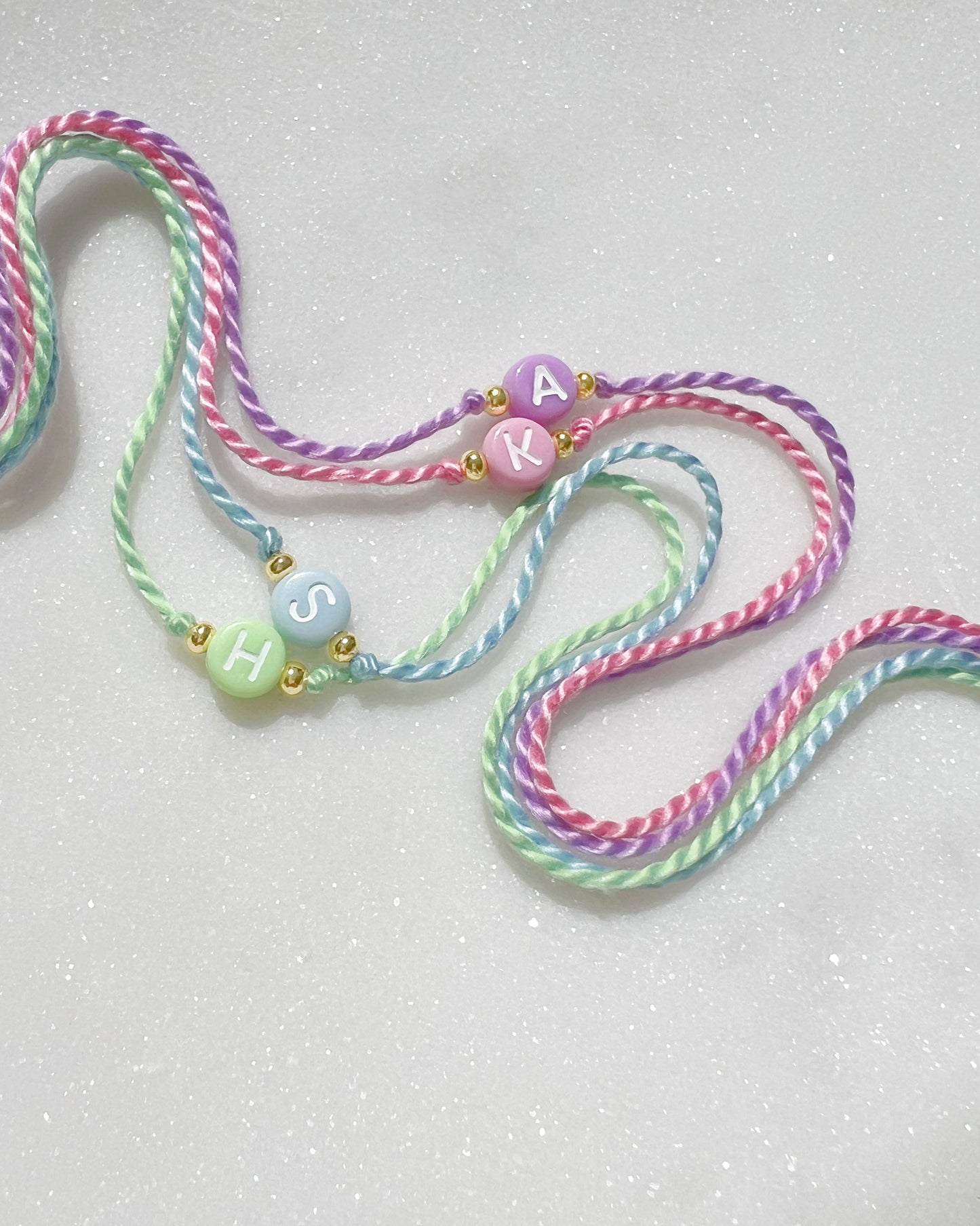 Pastel Lilac Initial Rakhi 💜