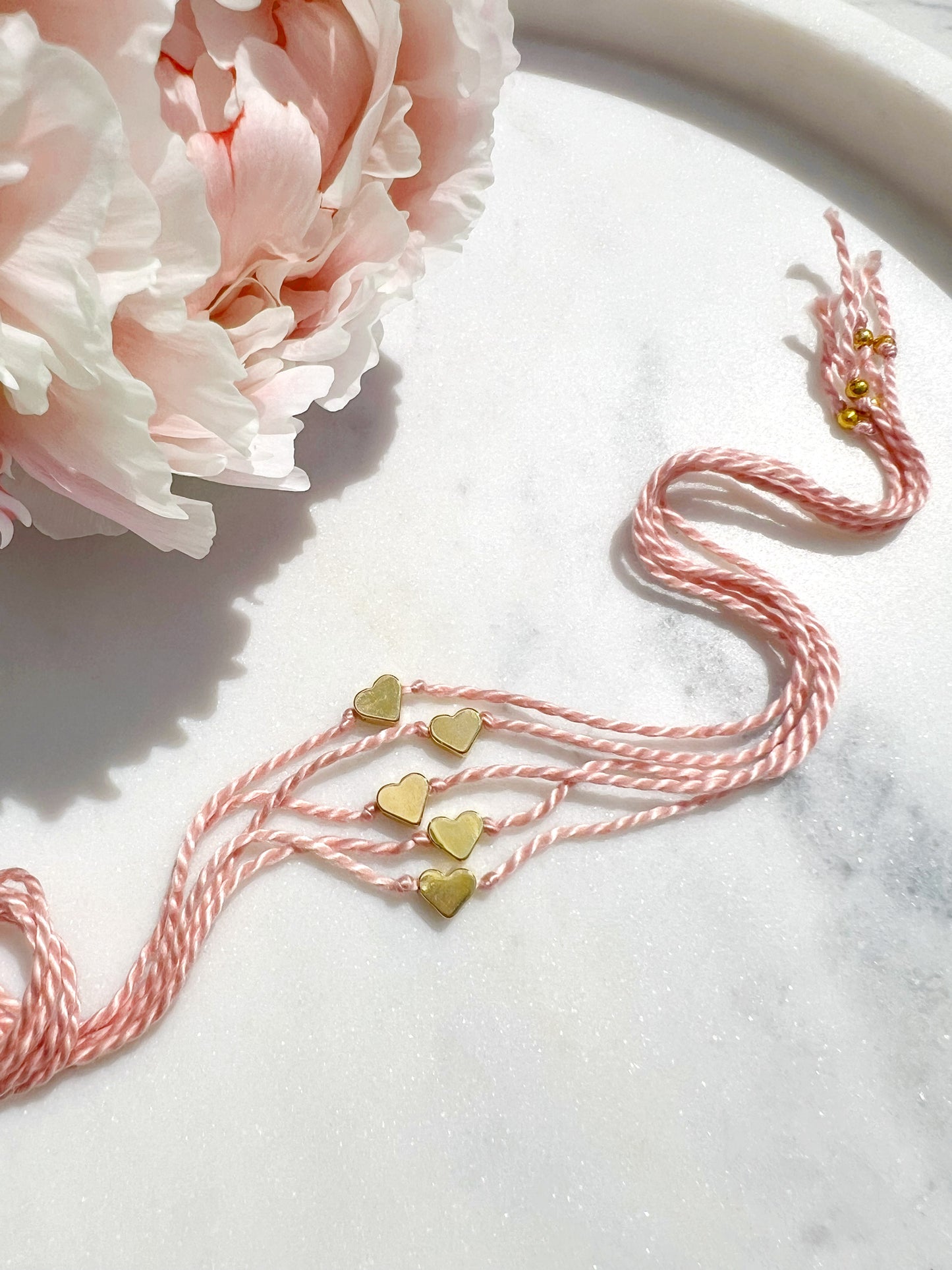 Heart Amore 14k Gold Plated Rakhri 🤍