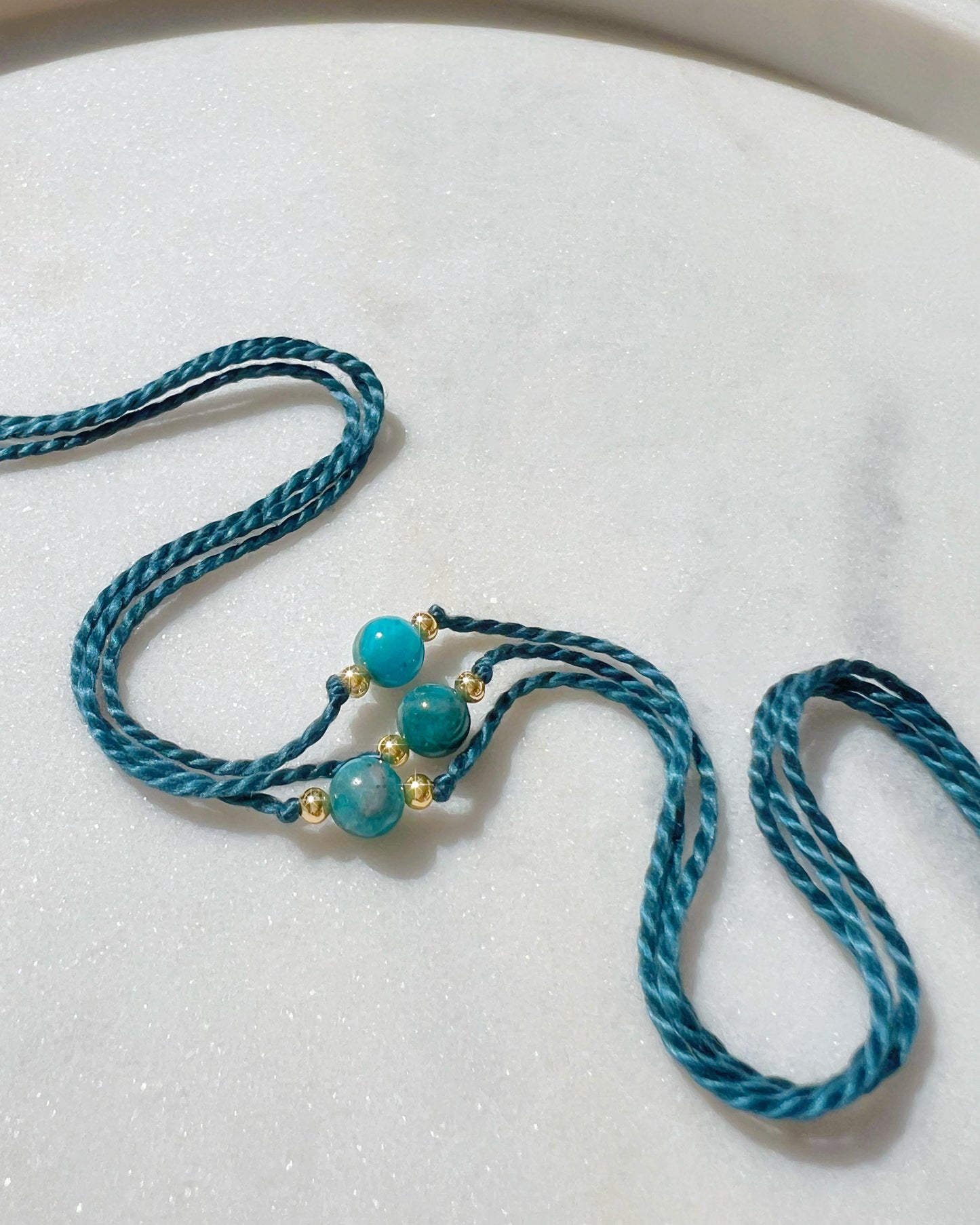 Natural Apatite Rakhi