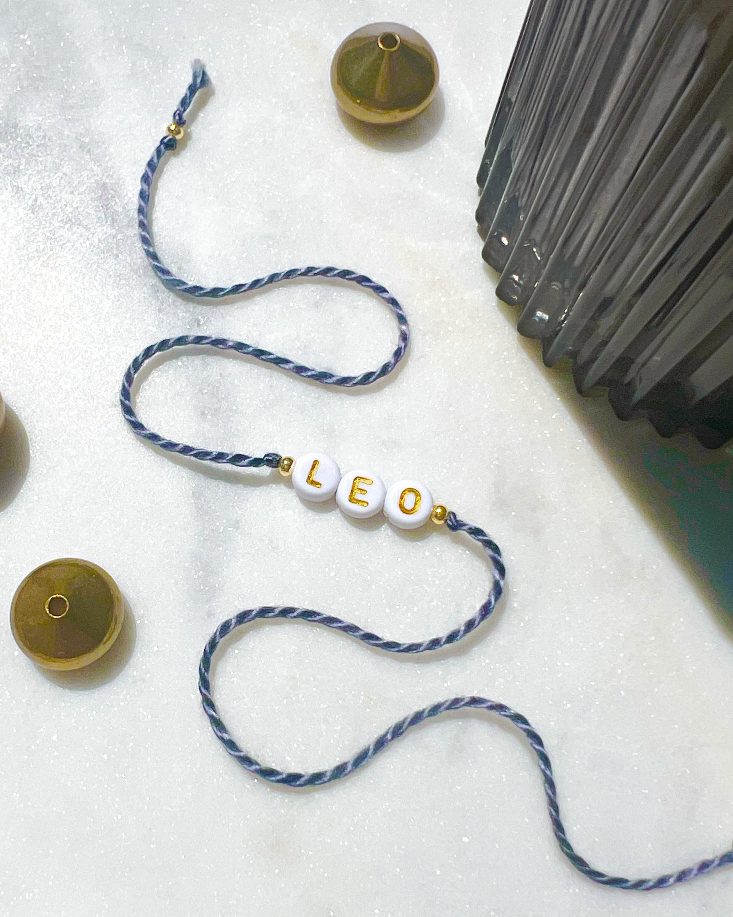 Autograph - Round Bead Rakhi