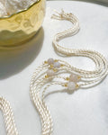 Natural Bamboo Leaf Agate Rakhi