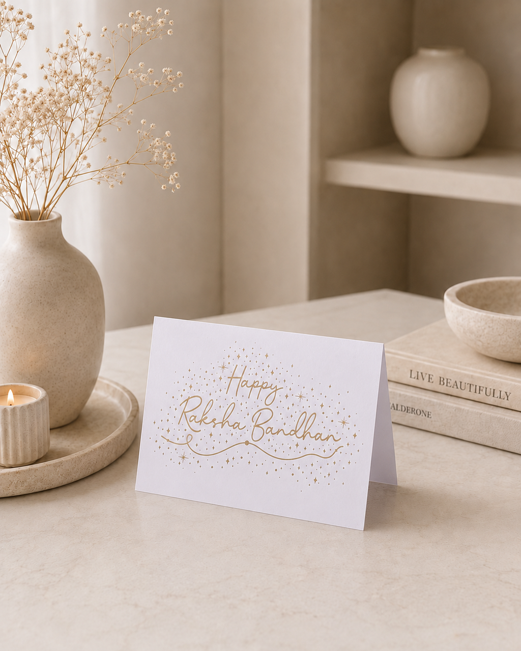 Happy Raksha Bandhan Greetings Card