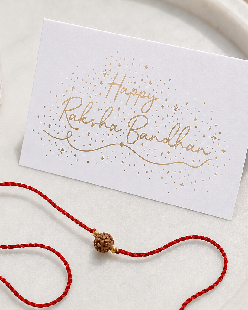 Happy Raksha Bandhan Greetings Card