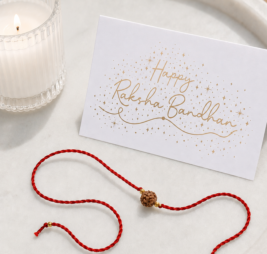 Happy Raksha Bandhan Greetings Card ✨