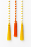 1x Orange + 2x Yellow Diwali Hanging Tassel Garlands - Pack of 3✨