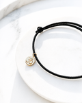Aum 18k Gold Plated Adjustable Bracelet