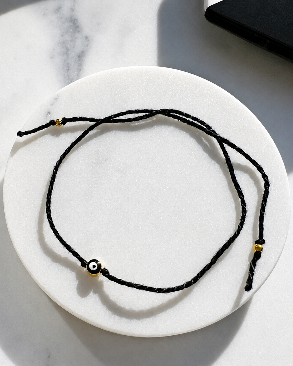 Mini Black and White Evil Eye Rakhri