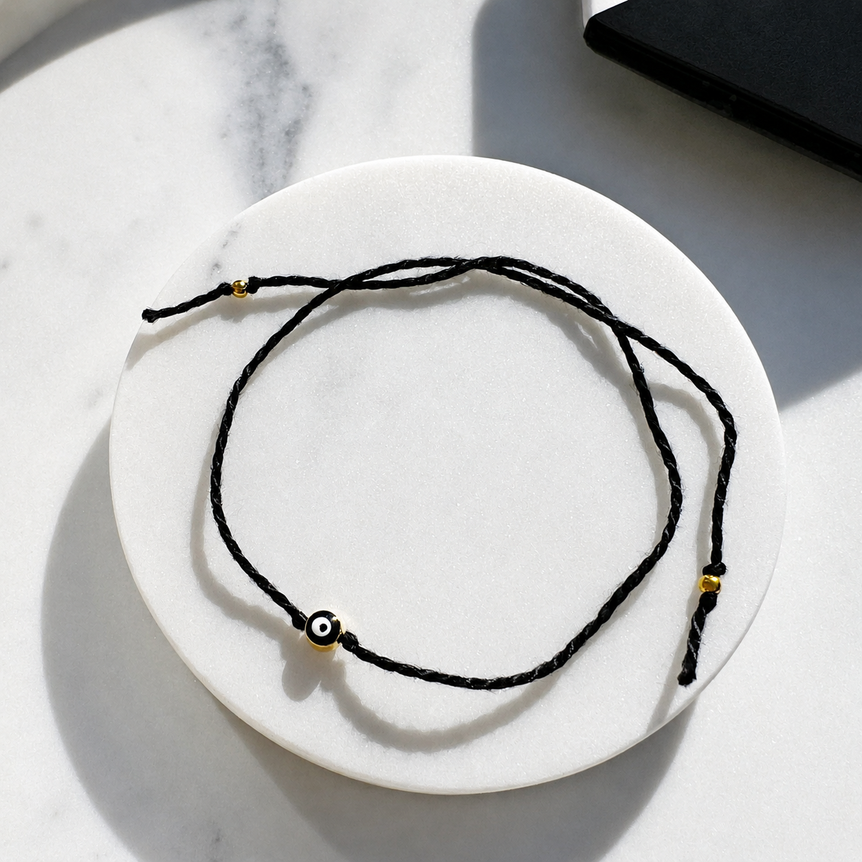 Mini Black and White Evil Eye Rakhri 🧿