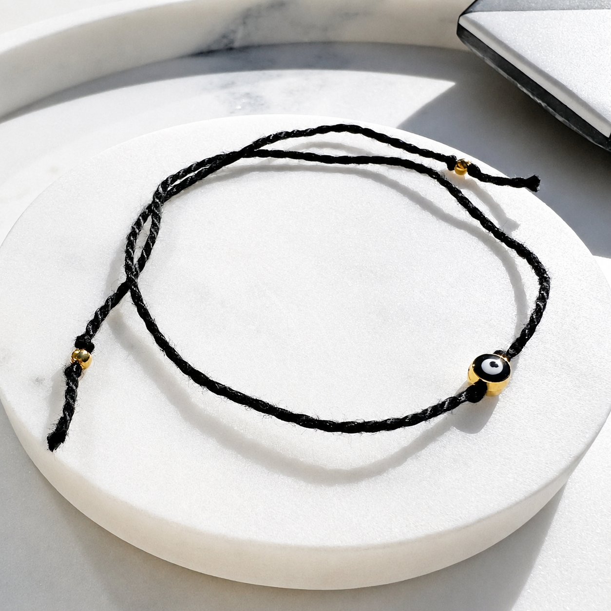 Mini Black and White Evil Eye Rakhri 🧿