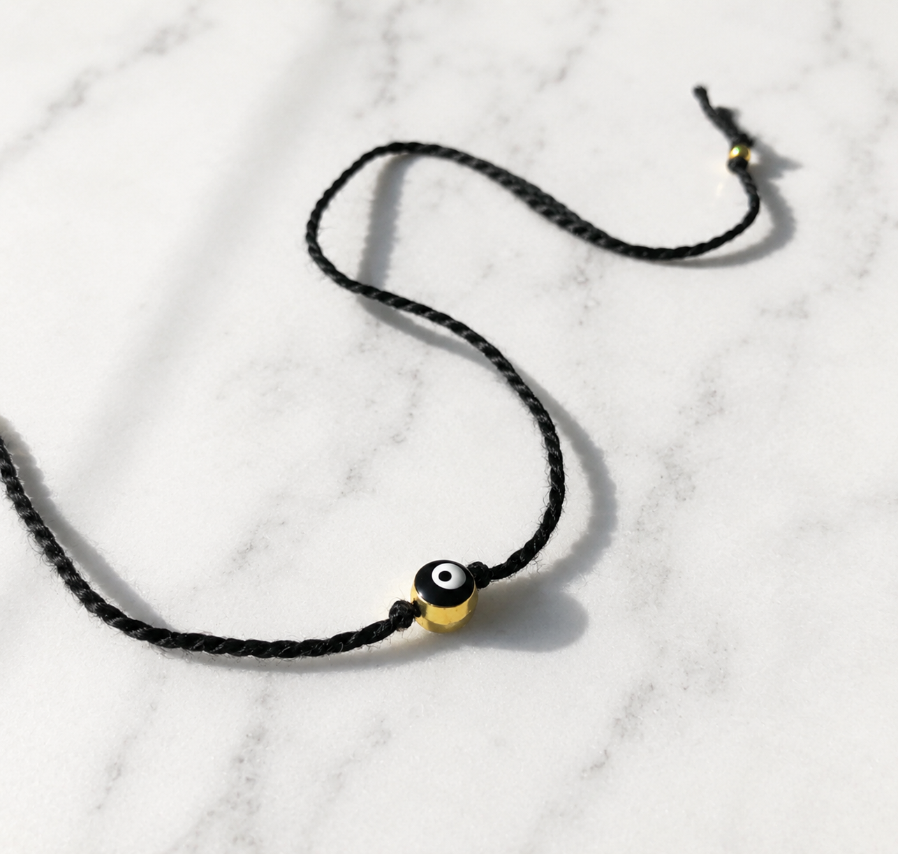 Mini Black and White Evil Eye Rakhri 🧿