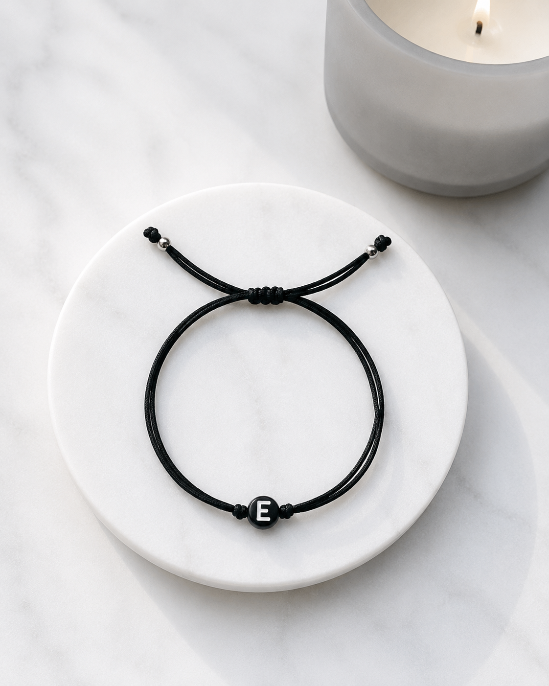 Men's Letter Adjustable String Bracelet 🖤