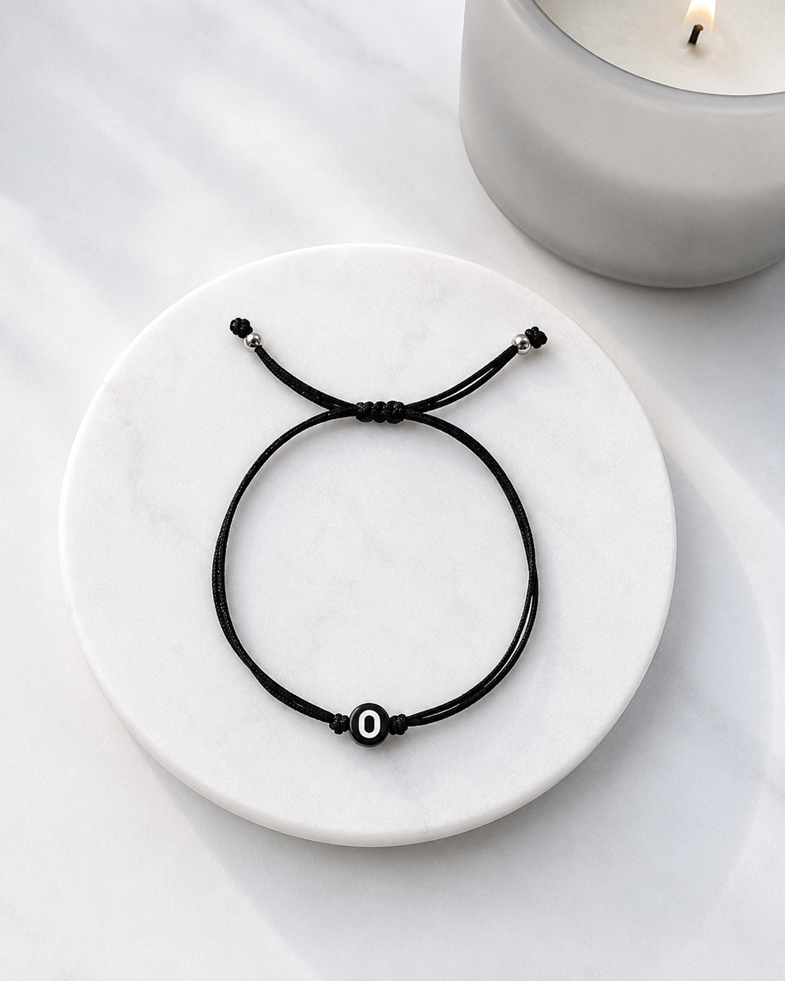 Men's Letter Adjustable String Bracelet 🖤