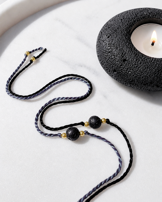 Natural Lava Rock Rakhi 🌋