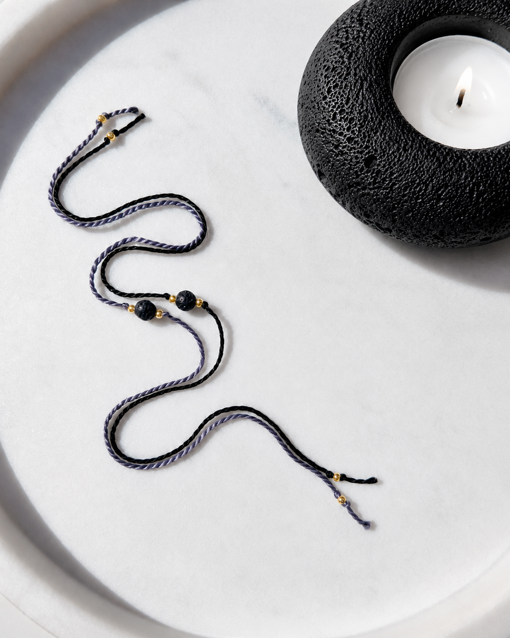 Natural Lava Rock Rakhi