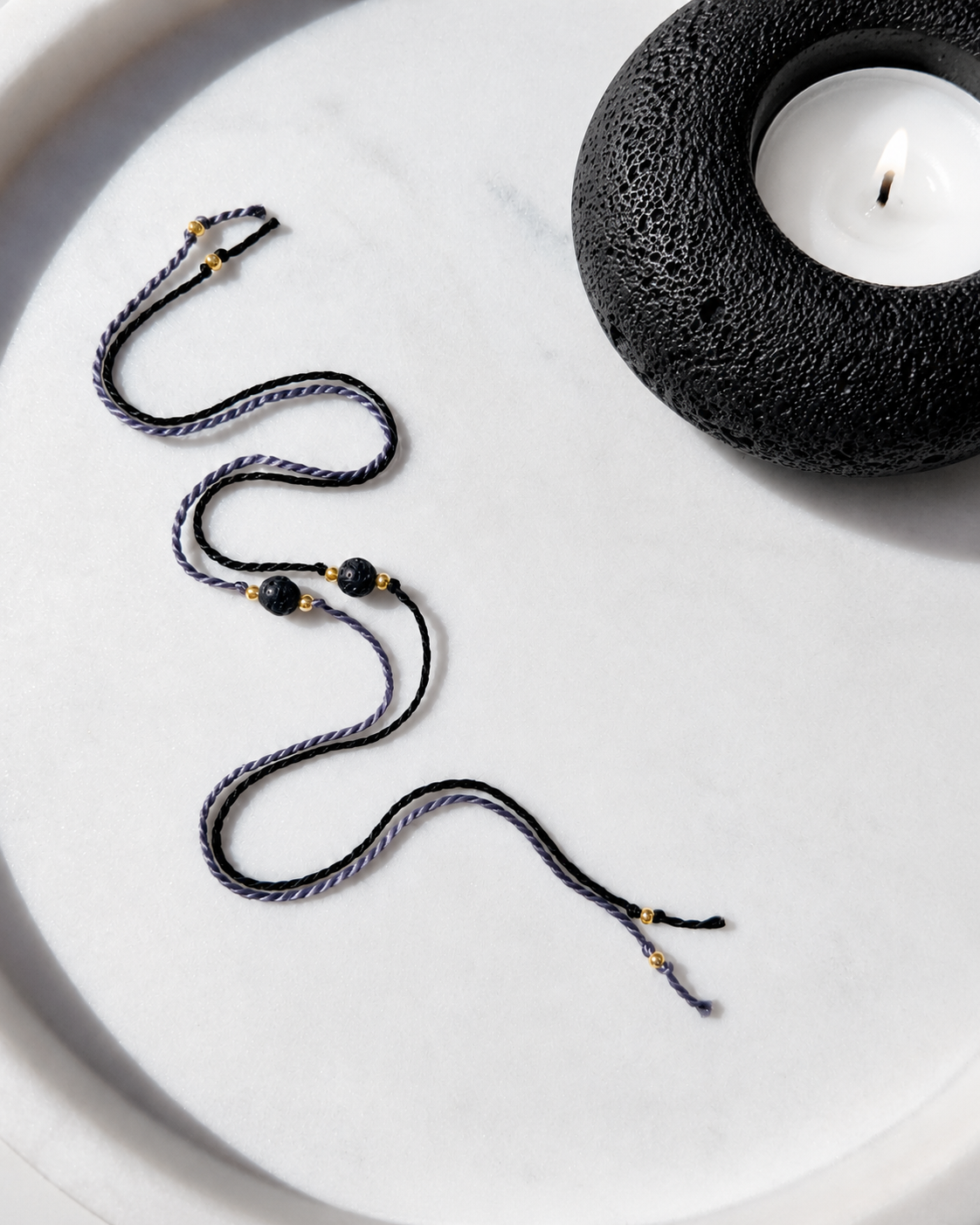 Natural Lava Rock Rakhi 🌋