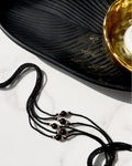 Natural Black Onyx Handmade Rakhi