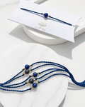 Natural Sodalite Handmade Rakhi