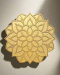 12" Diwali Flower Wooden Rangoli Kit