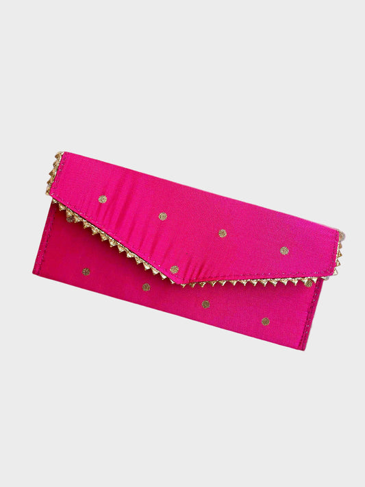 Perfectly Imperfect - Fuchsia Pink Fabric Money Gifting Envelope ✨