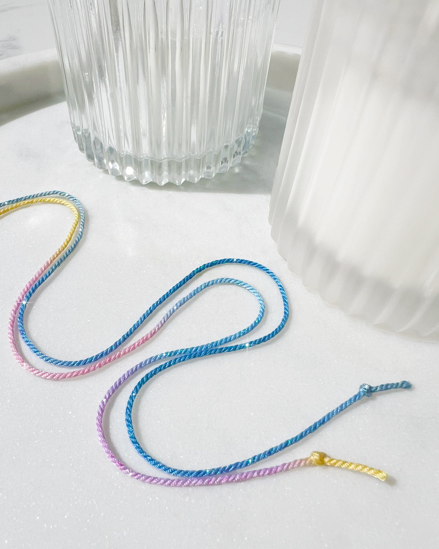 Pastel Ombre Shimmer Rakhi